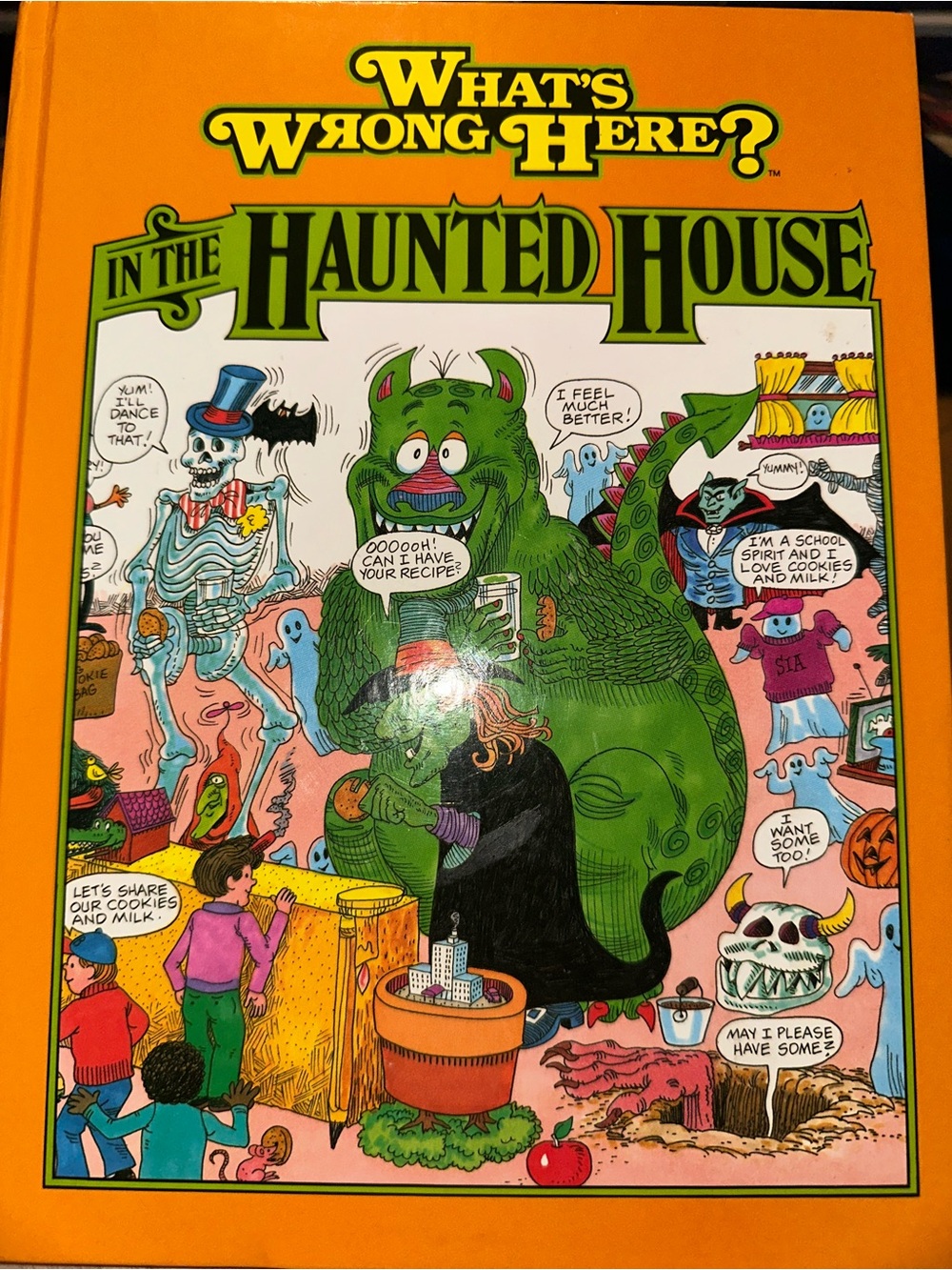 What’s Wrong Here? in the Haunted House Book